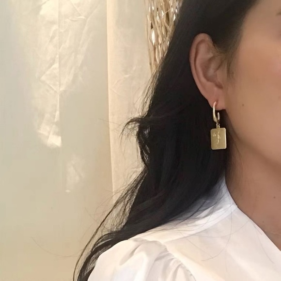 💙Art Face Charm Earrings - Picture 6 of 11